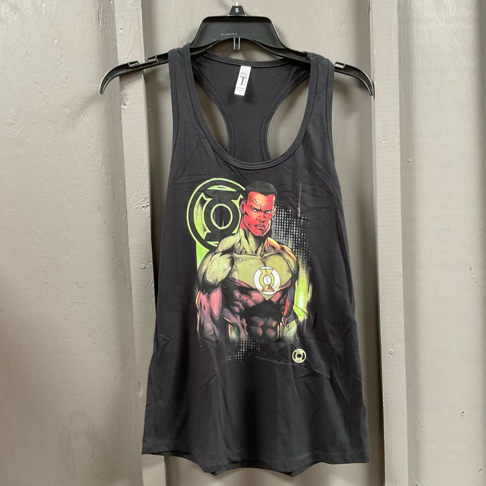 Ideal T womens green lantern tank top
